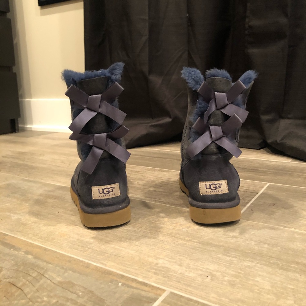 Blue Uggs with Bows